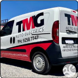 Van signs for TMG Auto Electrics