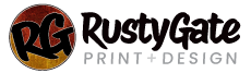 Rusty Gate Print & Design